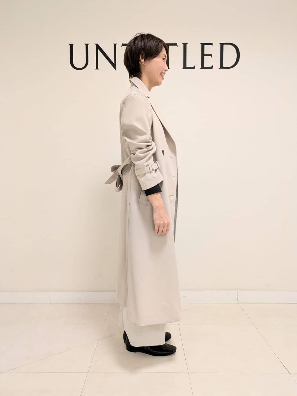 yukariさんの「UNTITLED｜◆【清涼感/洗濯機洗い可】オックス クロップドワイドパンツ」を使ったコーディネート