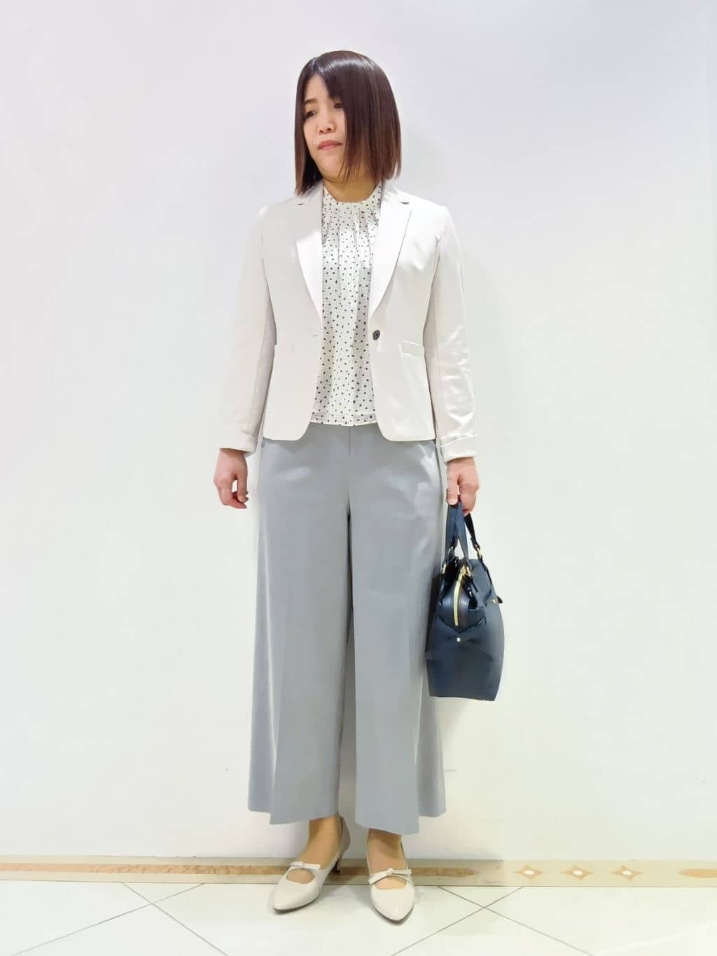 tomoさんの「Reflect｜◆【SS-4Lサイズ／洗える】匠ジャケット／ベーシックテーラード」を使ったコーディネート