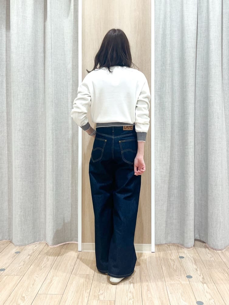 みーちゃんさんの「grove｜【Lee&times;grove別注】WIDE DENIM PANTS」を使ったコーディネート