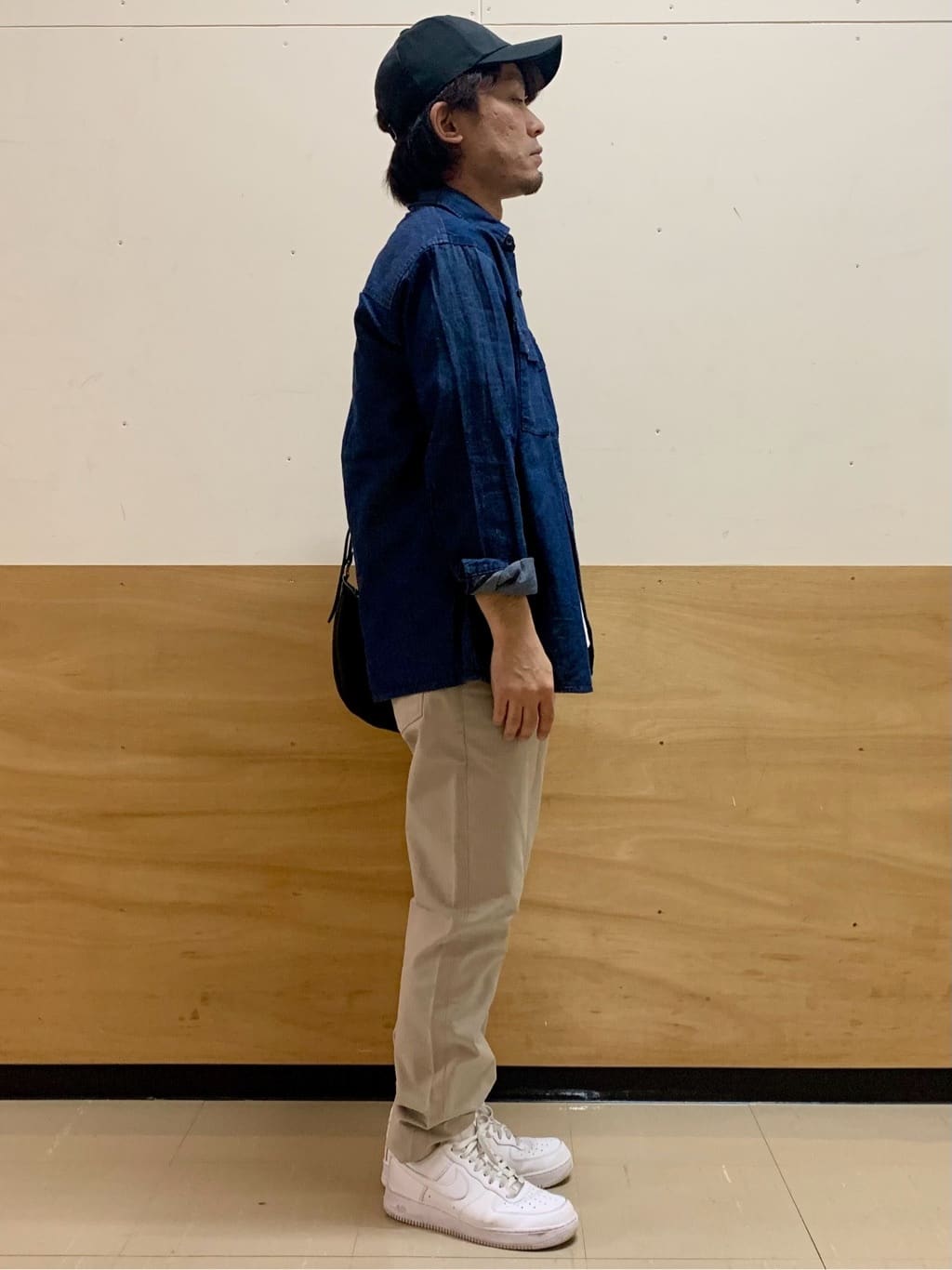 MATUさんの「THE SHOP TK｜【オールシーズン穿ける！】7DAYSストレッチへリンボンパンツ　ON&hArr;OFF兼用」を使ったコーディネート