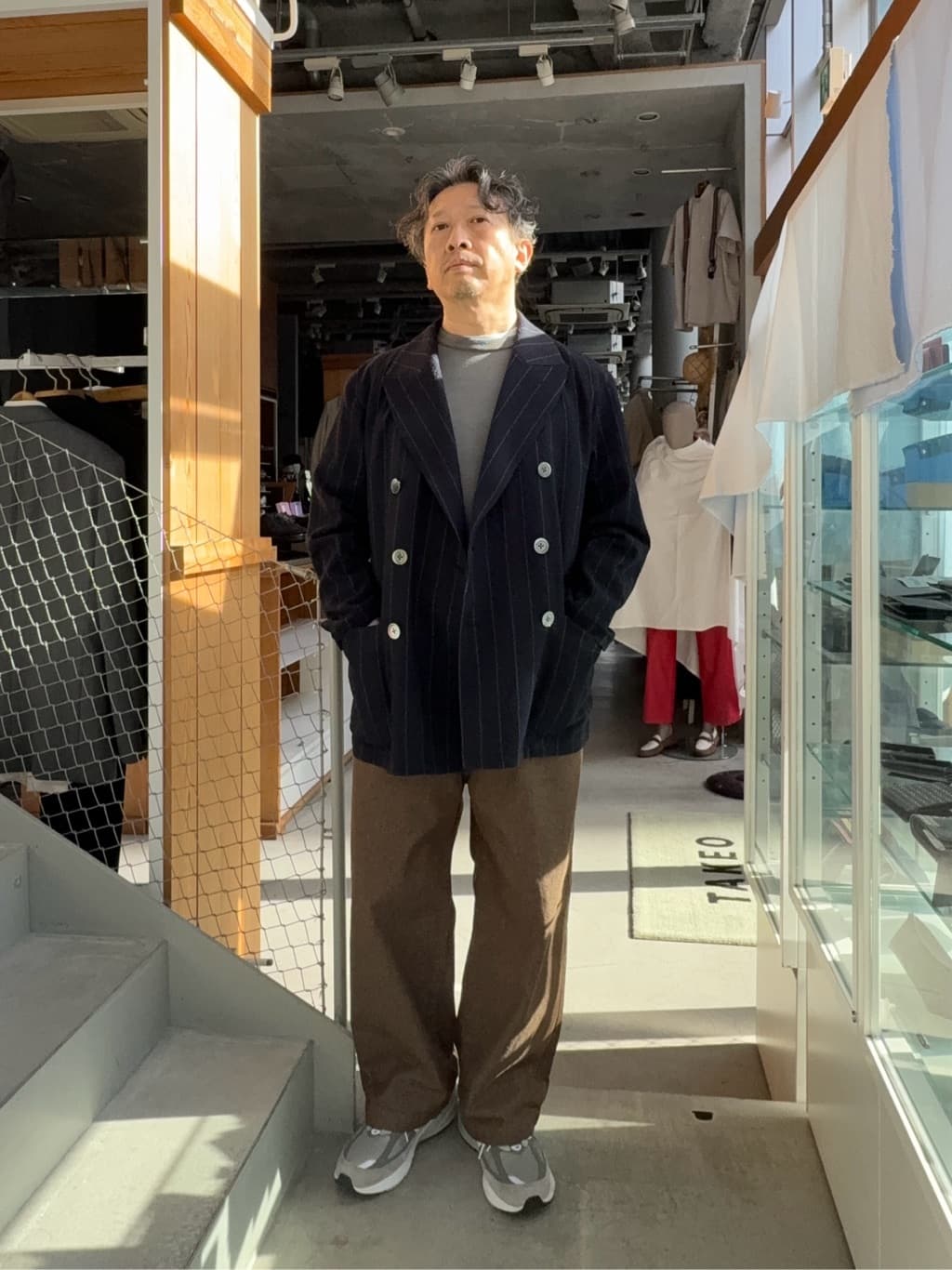 デザイナーTAKEman さんの「TAKEO KIKUCHI｜」を使ったコーディネート