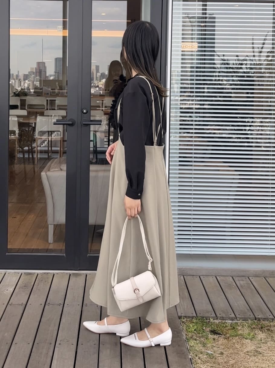 cotaniさんの「grove｜◆スパンビンテージフリルブラウス」を使ったコーディネート