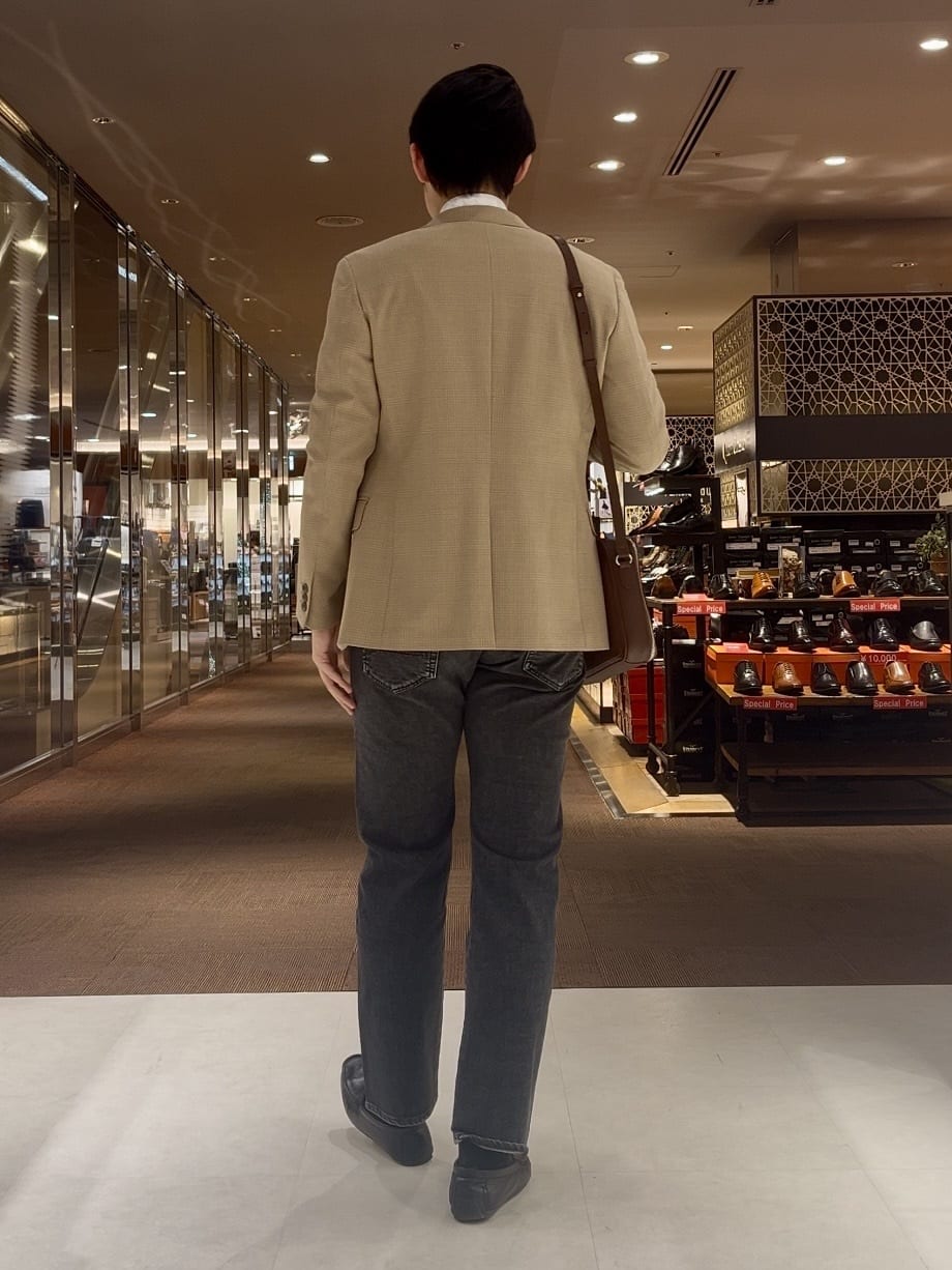 ジュンさんの「TAKEO KIKUCHI｜デュプイ リバーシブル ベルト」を使ったコーディネート