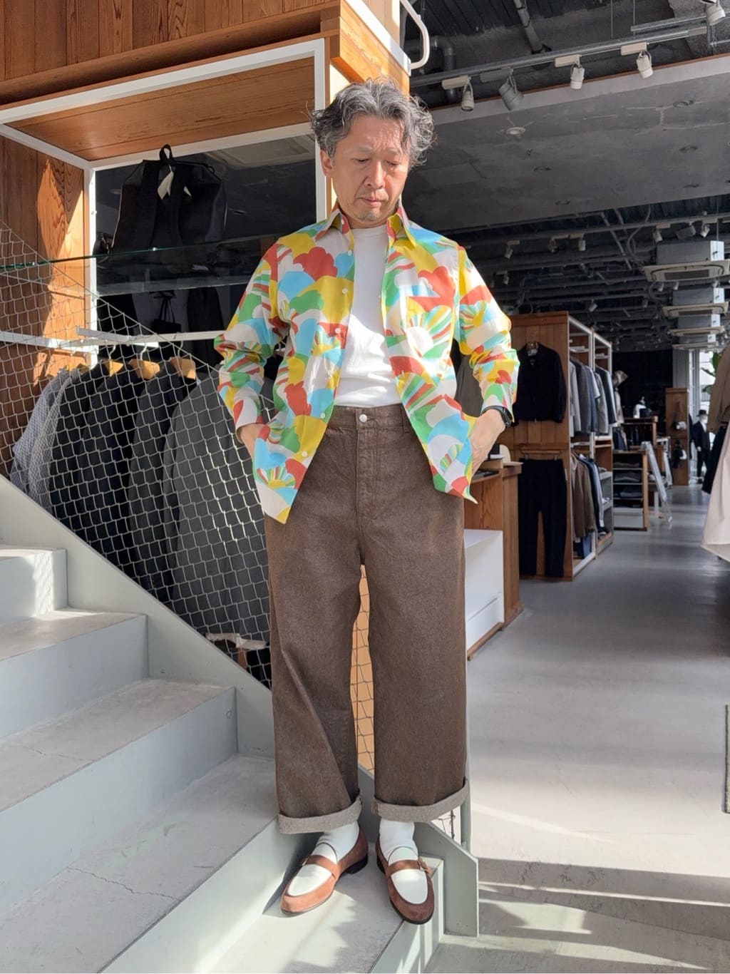 デザイナーTAKEman さんの「TAKEO KIKUCHI｜」を使ったコーディネート