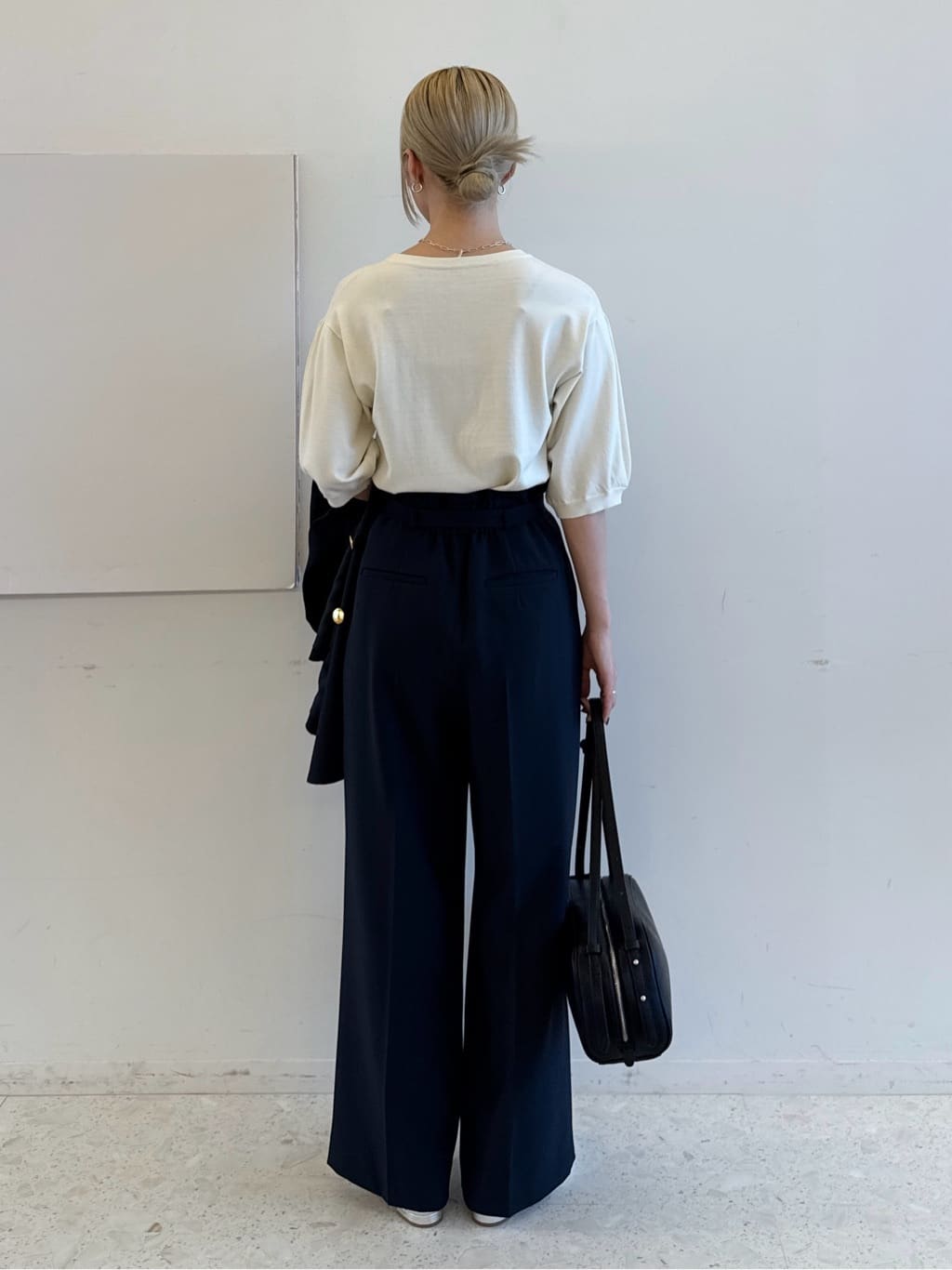 omaさんの「THE SHOP TK｜◆【ONOFF活躍／セレモニー／通勤】CAVIAN Wブレストジャケット／洗える」を使ったコーディネート
