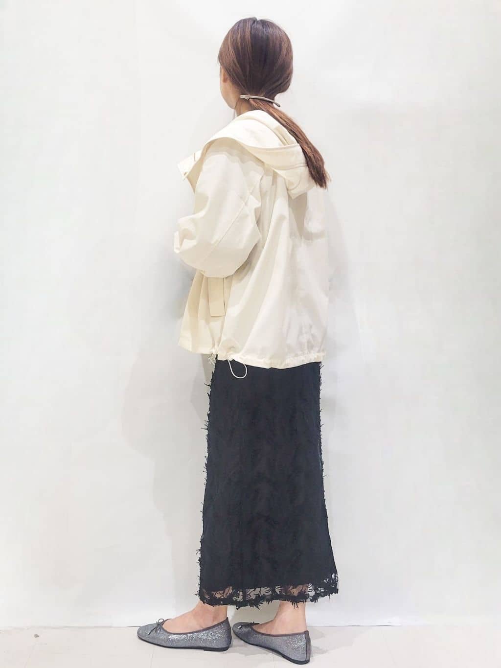 みささんの「OPAQUE.CLIP｜【定番/6color】名品フラットバレエシューズ」を使ったコーディネート