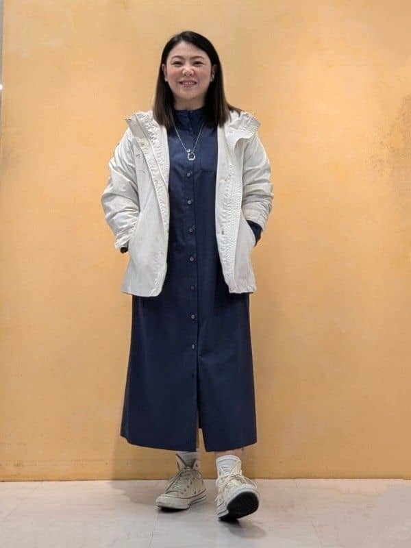 ２６２６さんの「UNTITLED｜フープトップネックレス」を使ったコーディネート