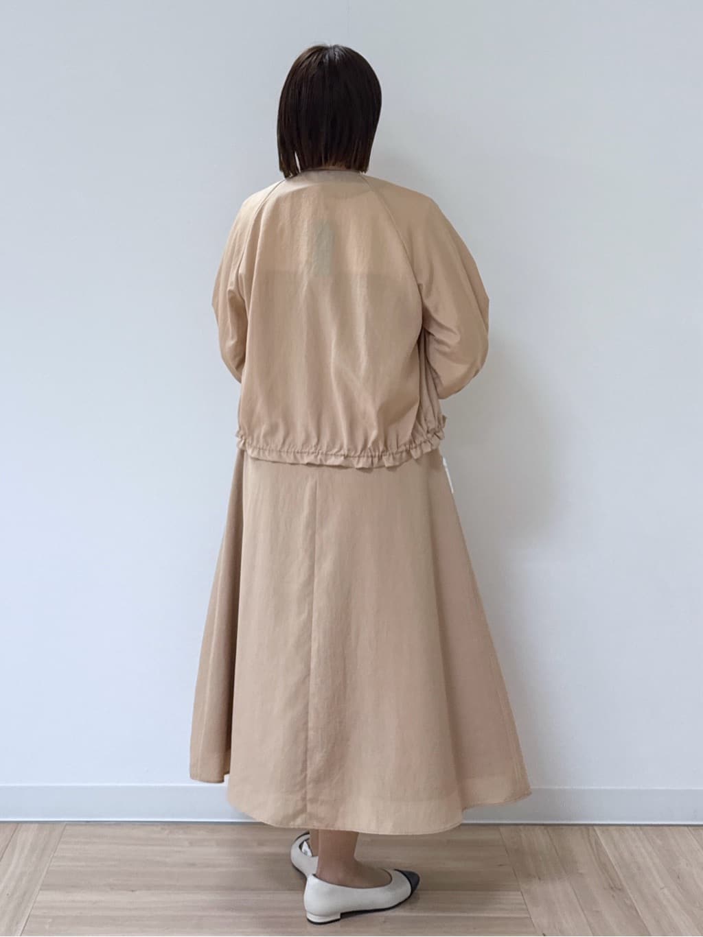 amiさんの「Reflect｜◆【撥水／洗える／セットアップ可】エアリージップアップブルゾン」を使ったコーディネート