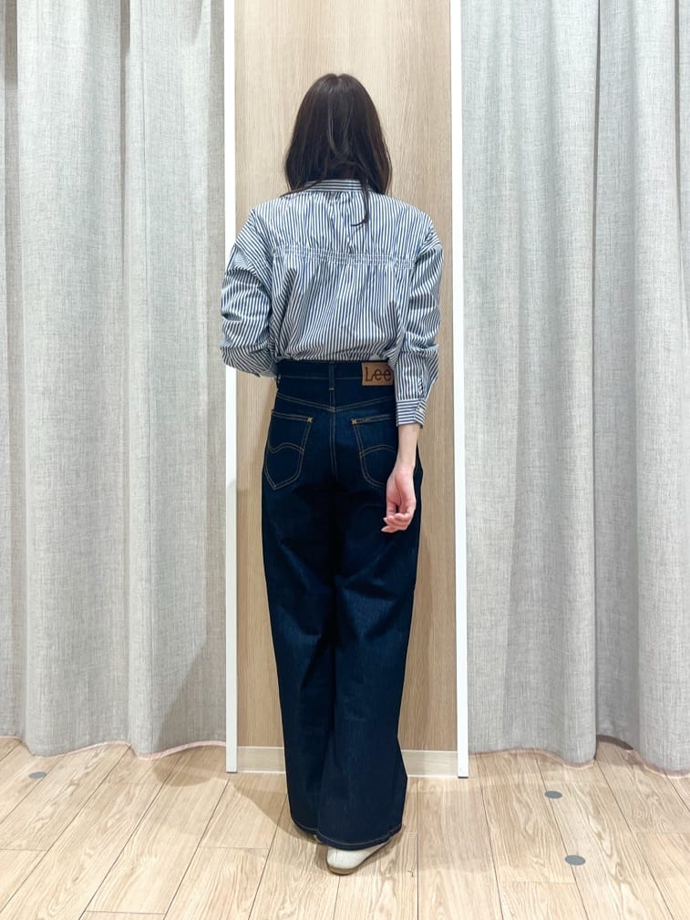 みーちゃんさんの「grove｜【Lee&times;grove別注】WIDE DENIM PANTS」を使ったコーディネート