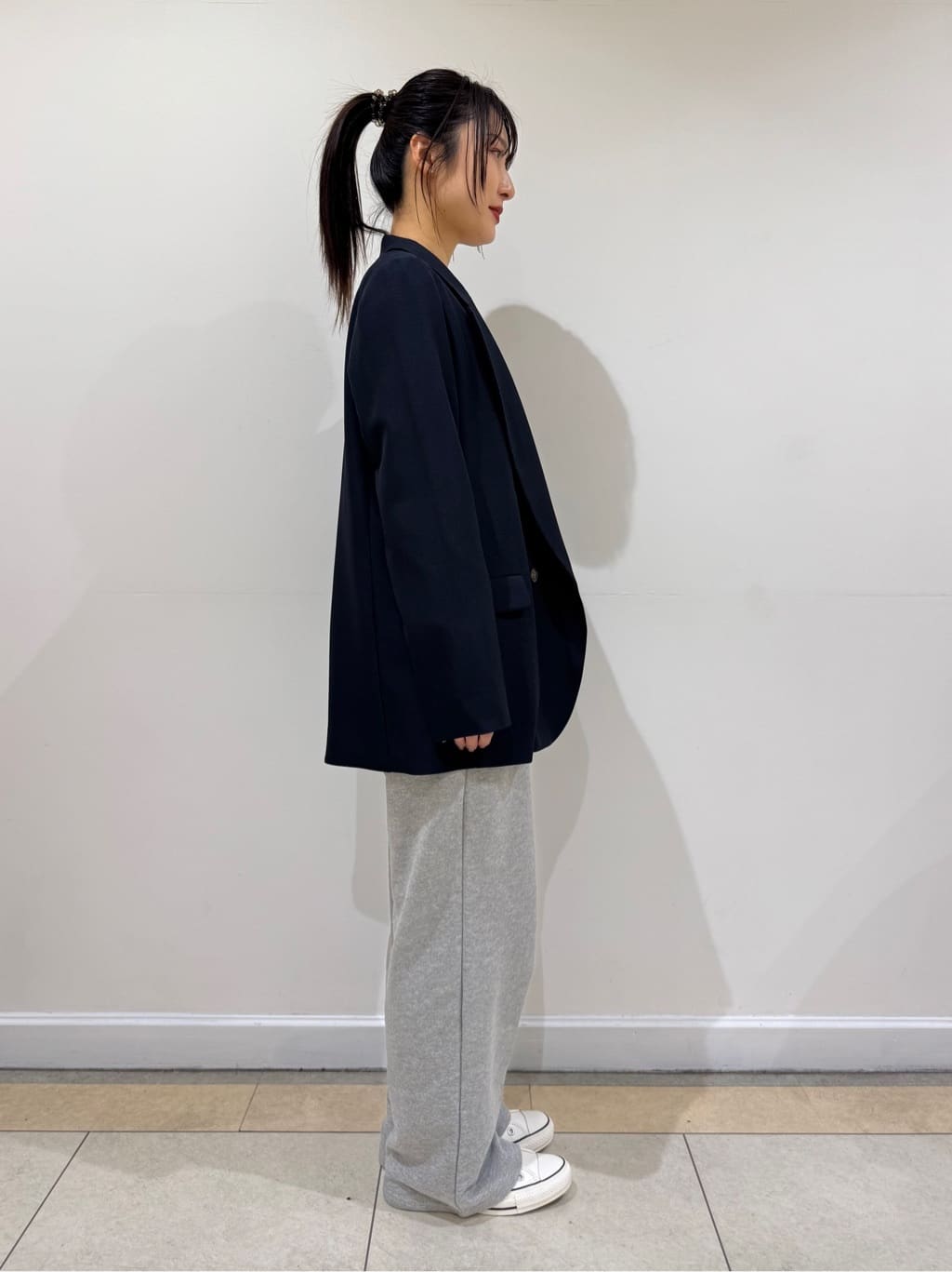 haruさんの「Dessin｜◆【セットアップ可能・洗える】ダブルジャケット（S～L)」を使ったコーディネート