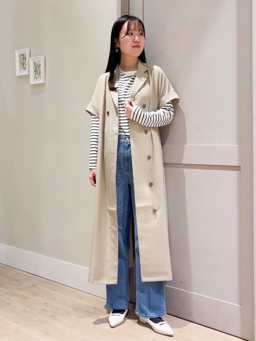 Mayuさんの「grove｜裾テールロンT」を使ったコーディネート