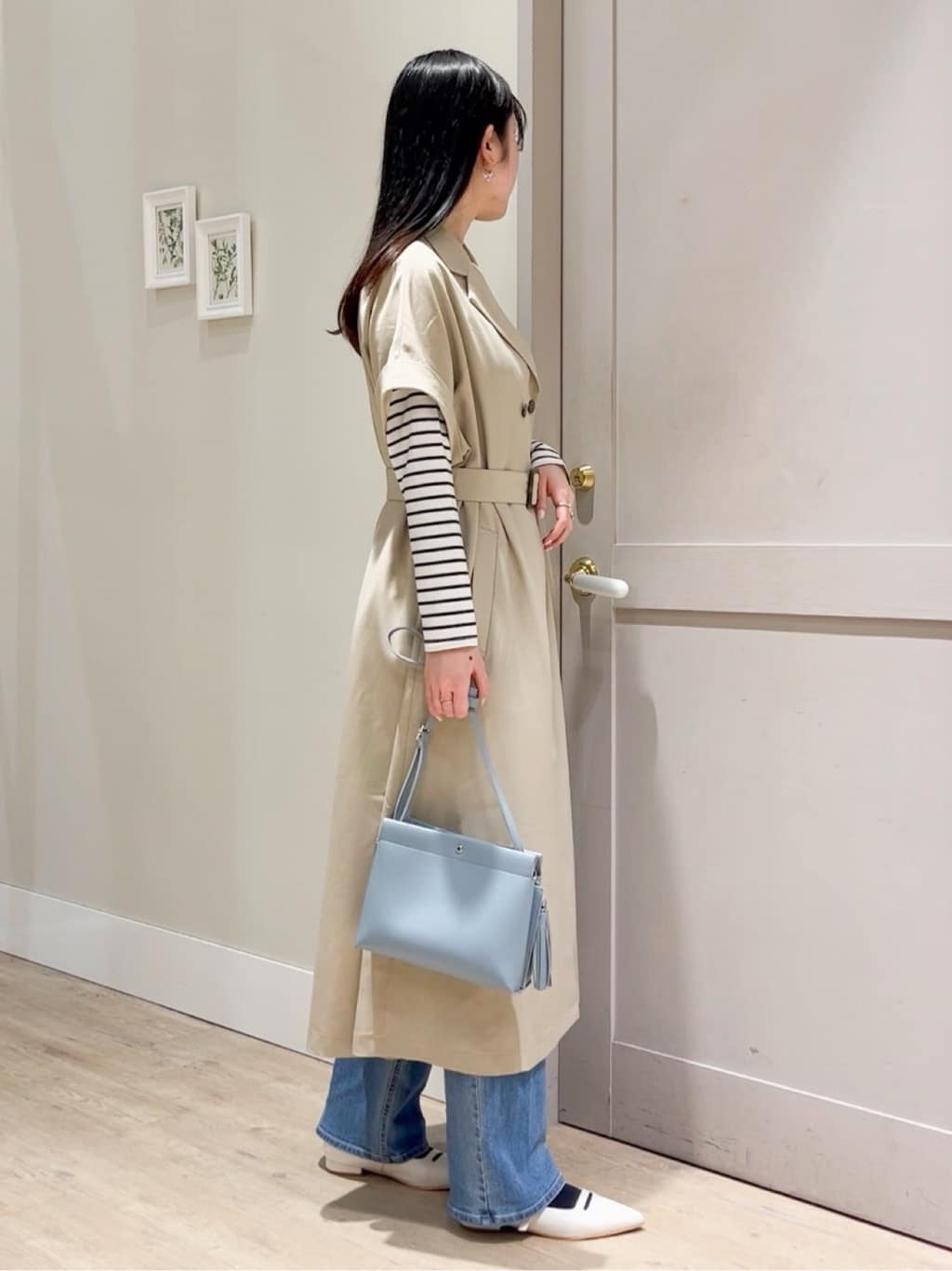 Mayuさんの「grove｜裾テールロンT」を使ったコーディネート