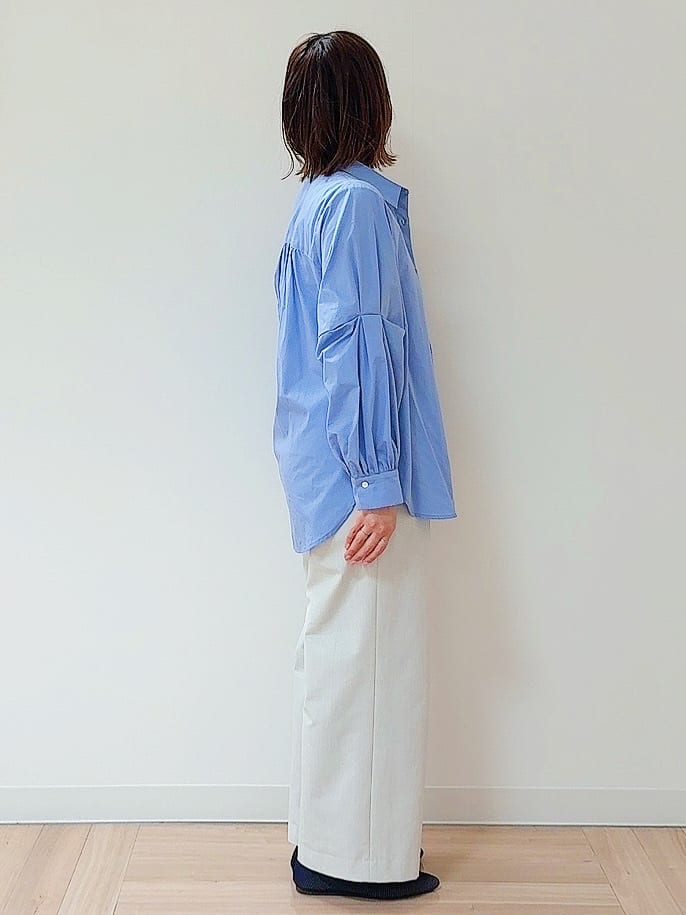 amiさんの「Reflect｜◆【夏SALE／E‐QUALITY／手洗い可】ケーブル編みニットベスト＋シャツセット」を使ったコーディネート