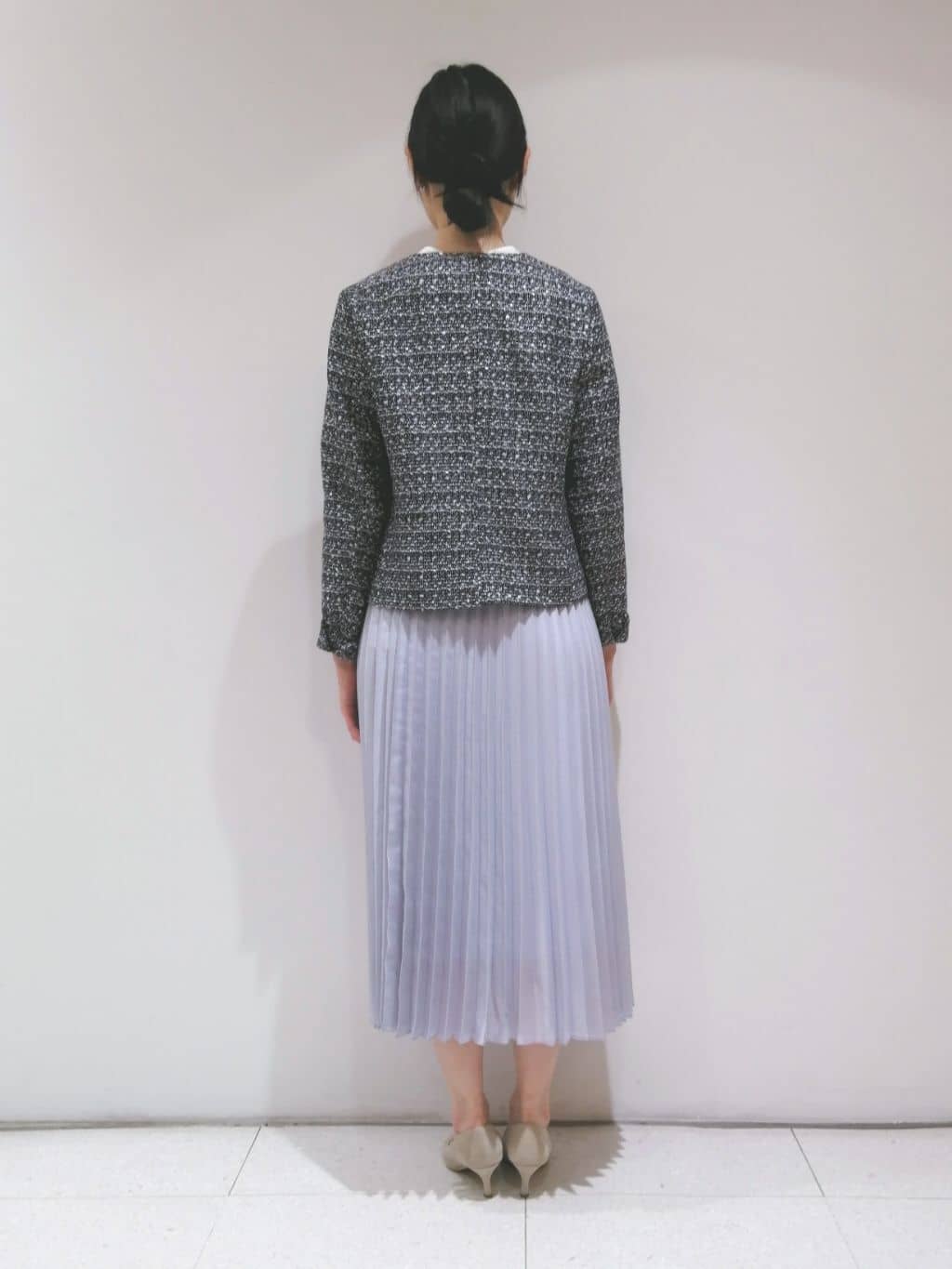 ayanoさんの「INDIVI｜◆【洗える／UVケア】ヨークフリルブラウス」を使ったコーディネート