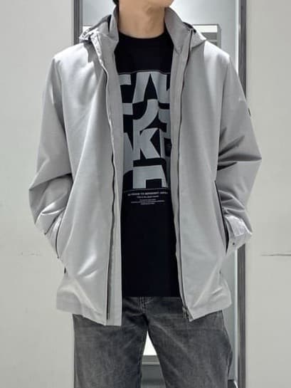 わいずみさんの「TAKEO KIKUCHI｜【モンスターストレッチ】日本製 ウォッシュド デニムパンツ」を使ったコーディネート