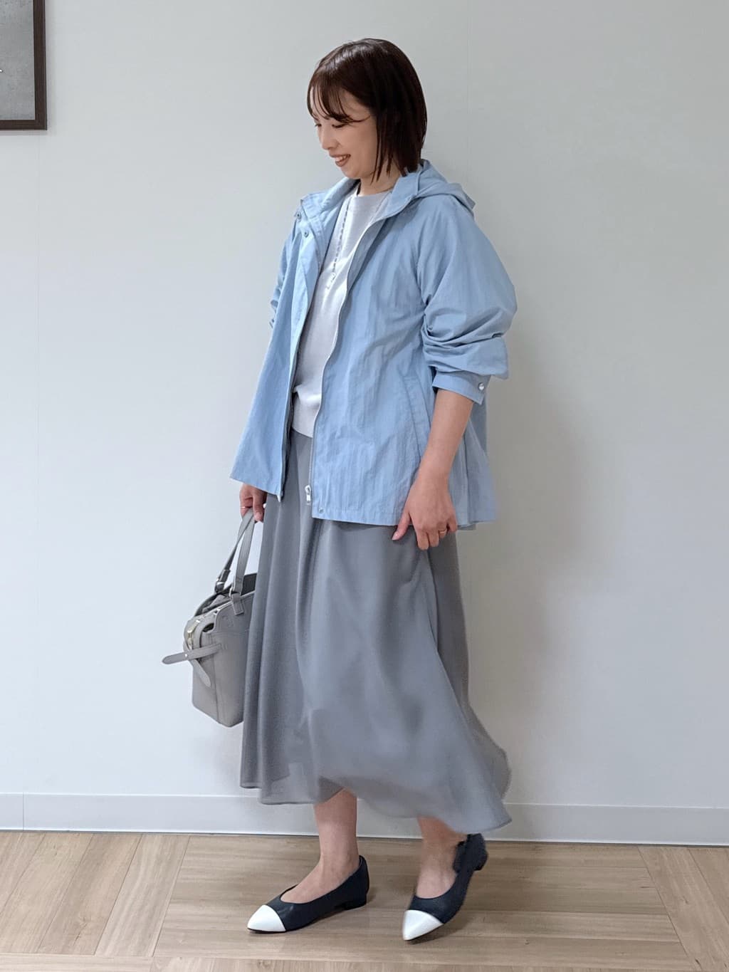 amiさんの「Reflect｜◆フーデッドライティブルゾン」を使ったコーディネート