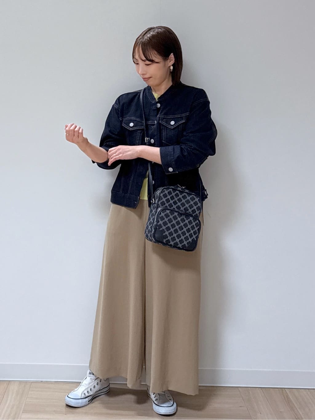 amiさんの「Reflect｜◆【手洗い可】スタンダードデニムジャケット」を使ったコーディネート