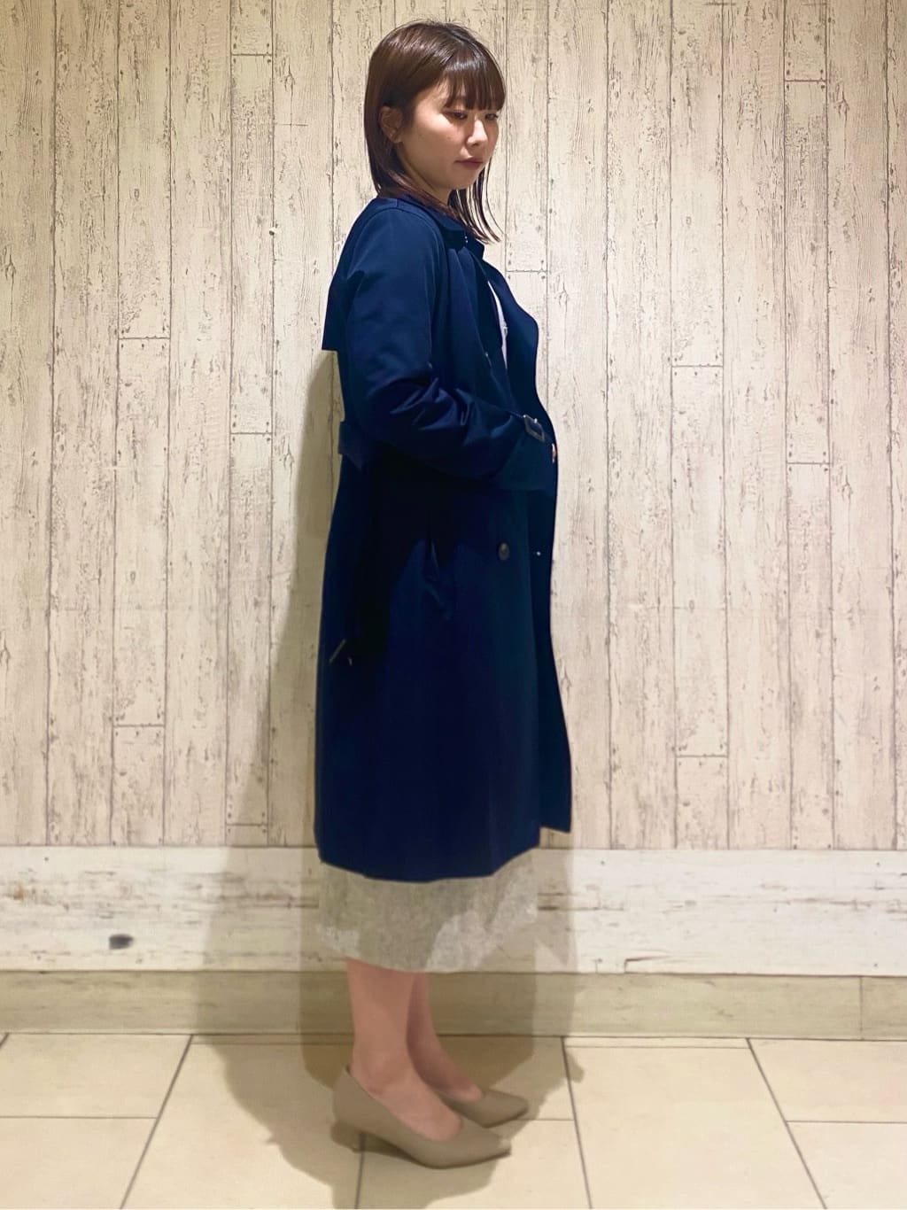 KARENさんの「index｜◆【抗菌防臭加工／低反発クッション】名品　ポインテッドトゥパンプス」を使ったコーディネート