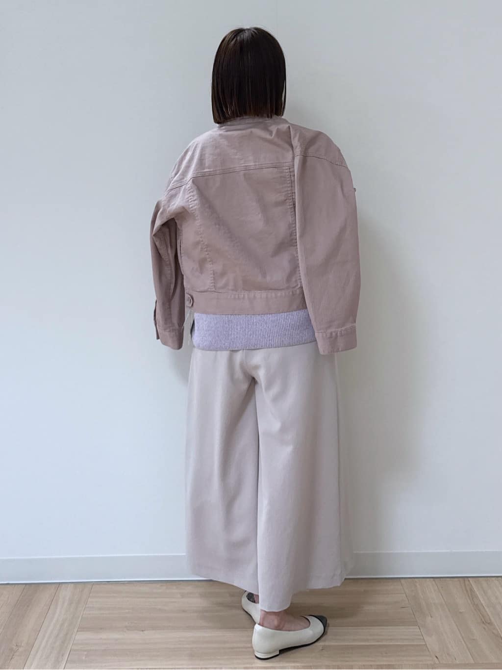 amiさんの「Reflect｜◆【手洗い可】カラーデニムジャケット」を使ったコーディネート