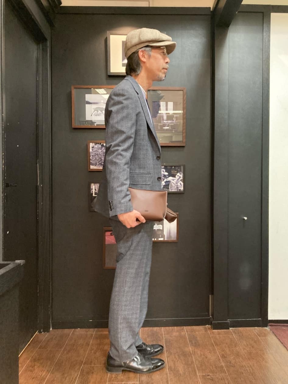 KDDさんの「TAKEO KIKUCHI｜ストレートチップシューズ[ メンズ ビジネス シューズ 結婚式 ]」を使ったコーディネート