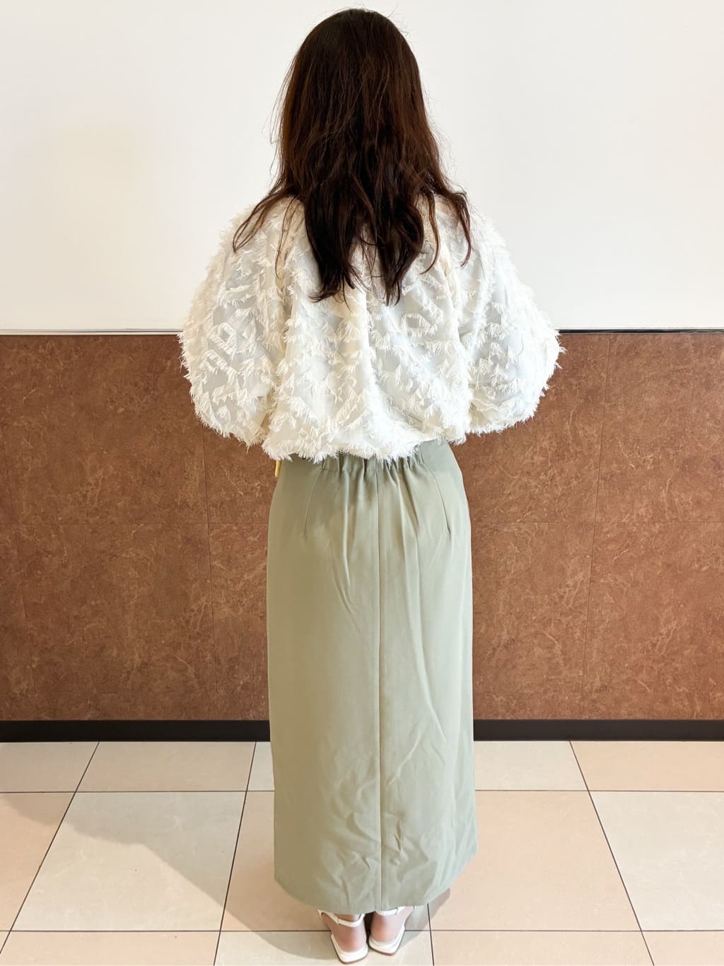 MAYUMIさんの「OPAQUE.CLIP｜◆【抗菌防臭加工】リボンフラットミュール」を使ったコーディネート
