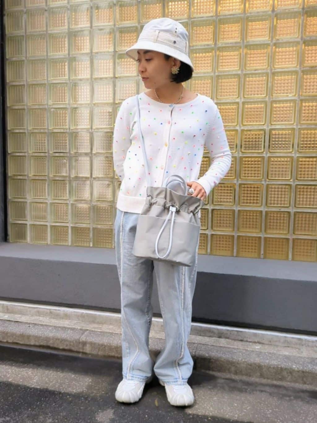 MTさんの「HIROKO HAYASHI｜LUINI（ルイーニ）ショルダーバッグ」を使ったコーディネート