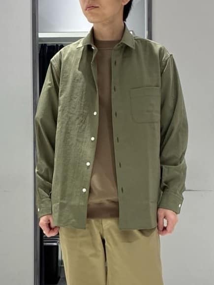 わいずみさんの「TAKEO KIKUCHI｜【抗菌防臭／5サイズ展開】ハイゲージポンチ Tシャツ」を使ったコーディネート