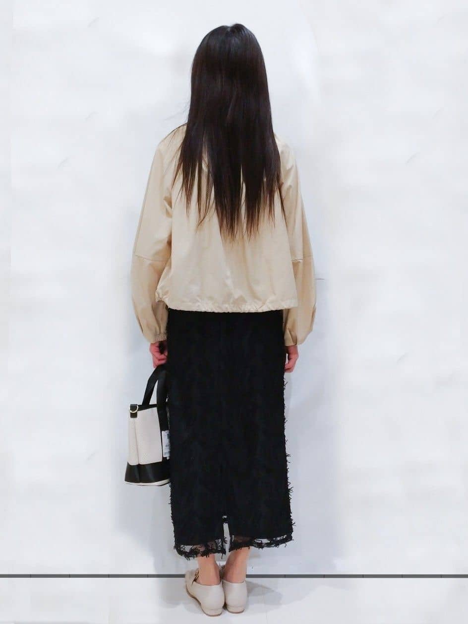 yuriさんの「OPAQUE.CLIP｜◆撥水ノーカーラーブルゾン【UV／洗濯機洗い可】」を使ったコーディネート