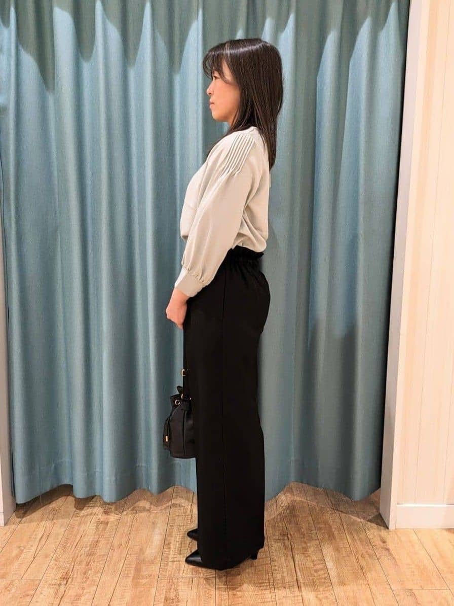 Miさんの「SHOO･LA･RUE｜◆【Lee別注】巾着ショルダーバッグ」を使ったコーディネート