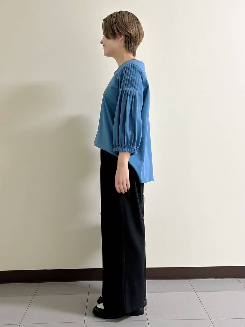 MATSUさんの「Reflect｜◆【マシンウォッシュ可／すっきりシルエット】ワイドシルエットパンツ」を使ったコーディネート