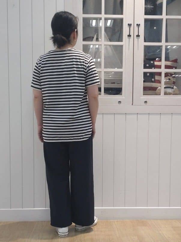 kaiさんの「Dessin｜◆【ウエストゴム・洗える】ドロストリラックスパンツ（XS～L）」を使ったコーディネート