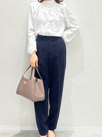 Miwaさんの「UNTITLED｜【追加6/日本製】2連フェイクパールネックレス」を使ったコーディネート