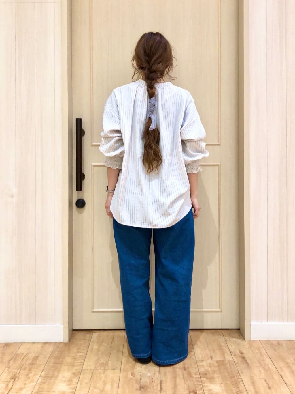 YOUさんの「SHOO･LA･RUE｜◆【高レビュー】洗えてサラサラ ニットパンプス」を使ったコーディネート