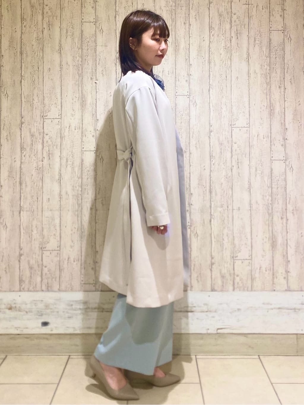KARENさんの「index｜◆【抗菌防臭加工／低反発クッション】名品　ポインテッドトゥパンプス」を使ったコーディネート