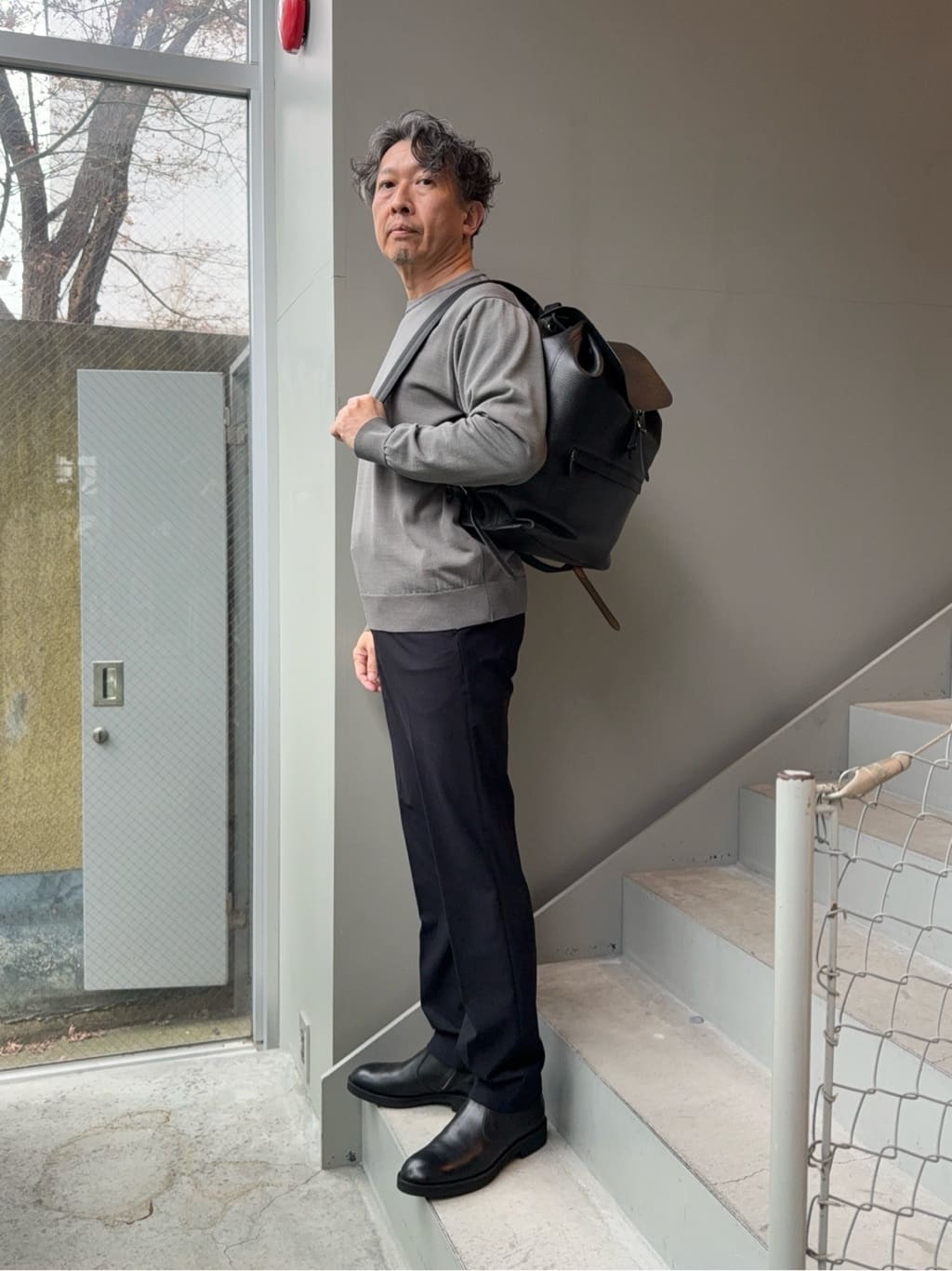 デザイナーTAKEman さんの「TAKEO KIKUCHI｜【360&deg;ストレッチ／セットアップ対応】None Of Stress パンツ」を使ったコーディネート