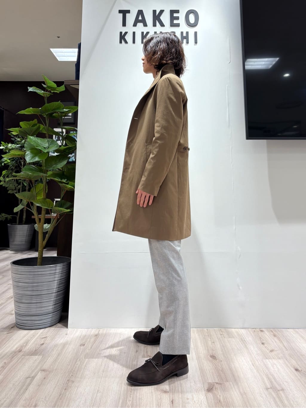 Kaiさんの「TAKEO KIKUCHI｜【抗菌防臭】COOL DOTS（R）ドビープリント ジャケット」を使ったコーディネート