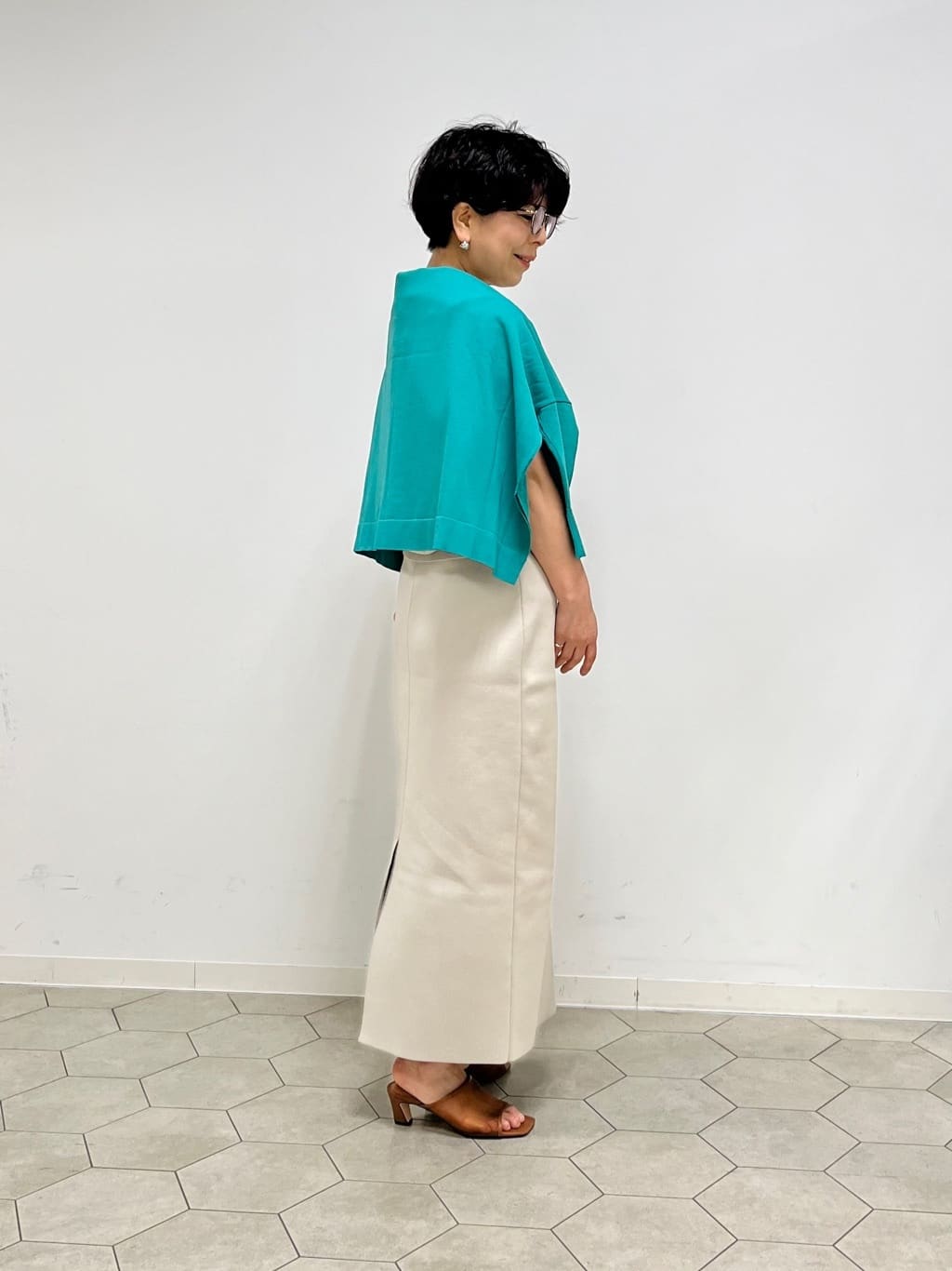 ushijimaさんの「UNTITLED｜◆【セットアップ可能】ペンシルニットスカート」を使ったコーディネート