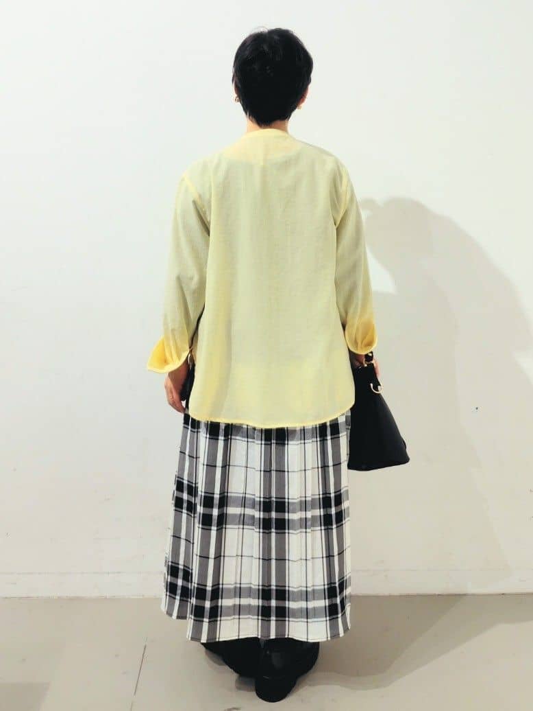 kodamaさんの「THE SHOP TK｜◆【体型カバー】ダブルポケットスキッパーシャツ/洗濯機OK」を使ったコーディネート