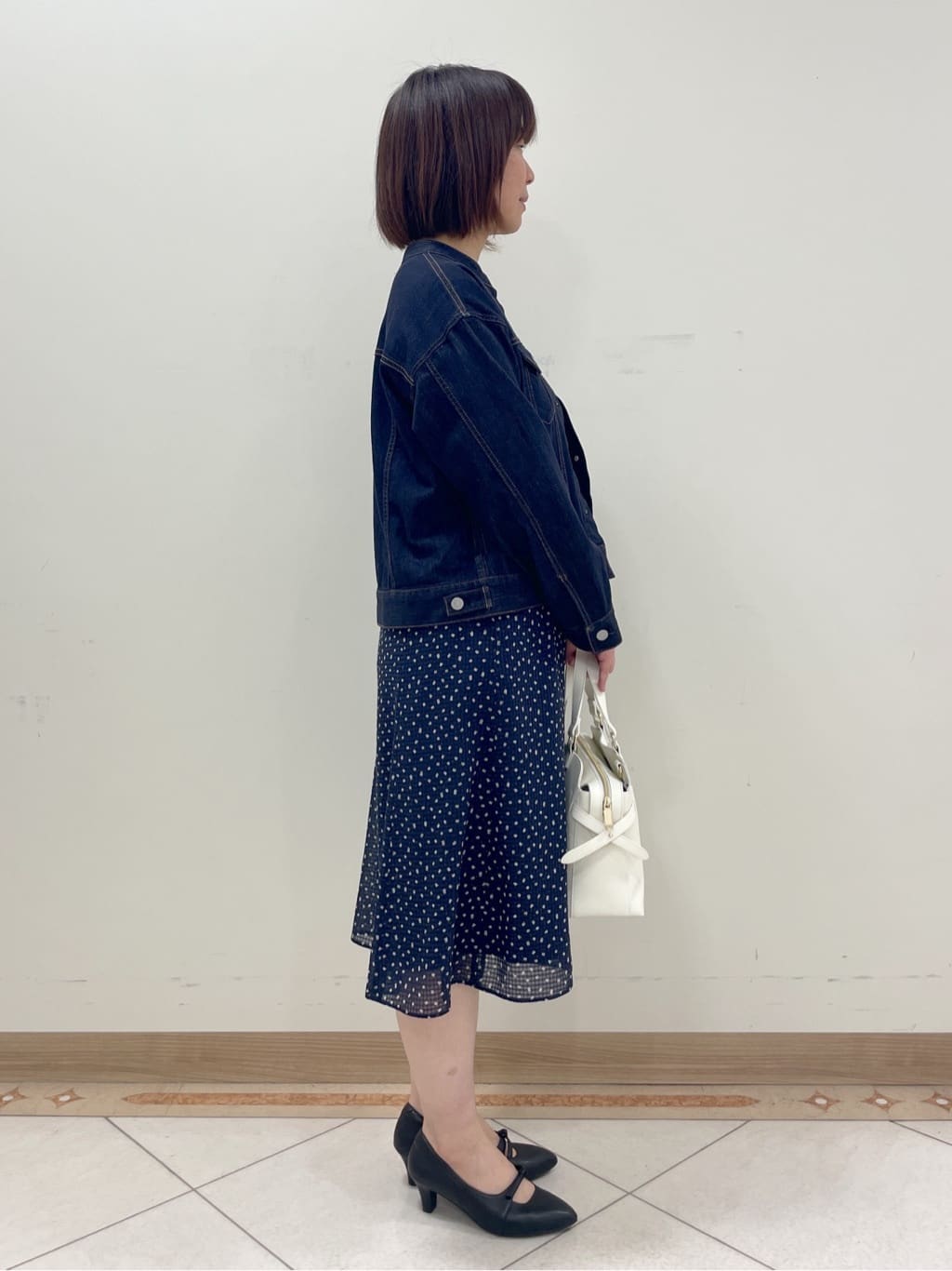 hanaさんの「Reflect｜◆【手洗い可】スタンダードデニムジャケット」を使ったコーディネート