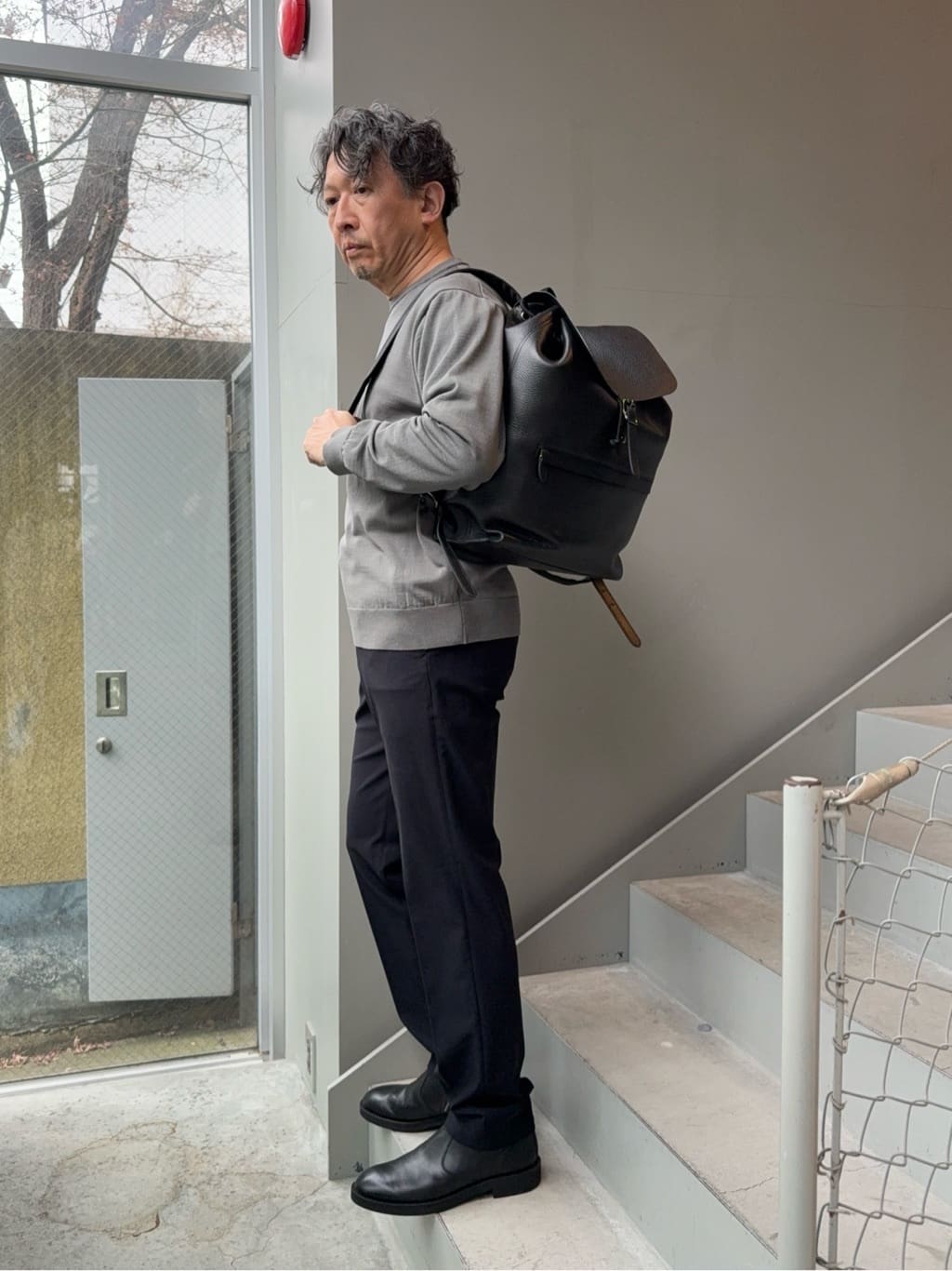 デザイナーTAKEman さんの「TAKEO KIKUCHI｜【360&deg;ストレッチ／セットアップ対応】None Of Stress パンツ」を使ったコーディネート
