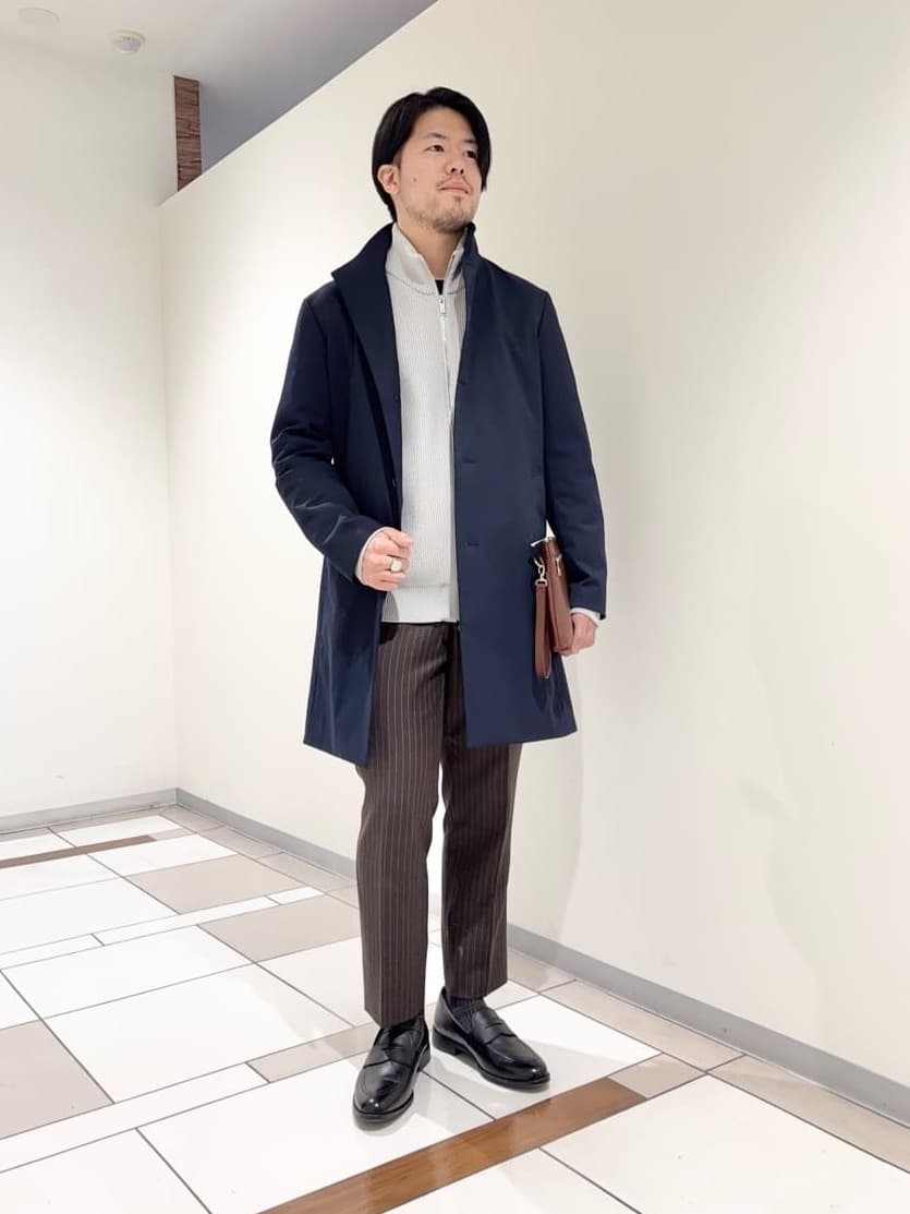 及川さんの「TAKEO KIKUCHI｜コインローファー」を使ったコーディネート
