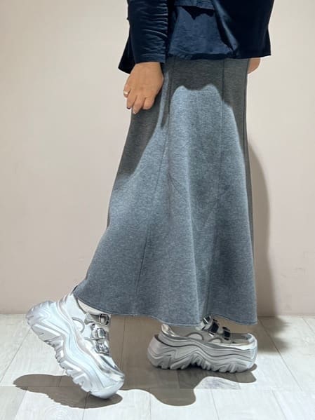 yumiさんの「ESPERANZA｜3本ベルト厚底メッシュスニーカー」を使ったコーディネート