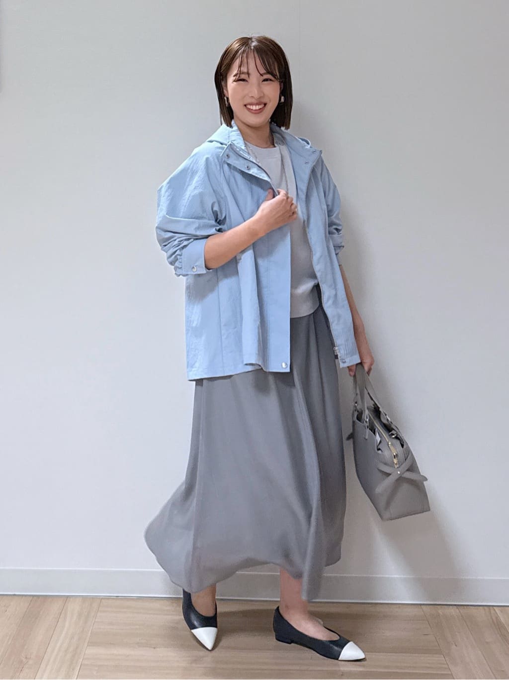 amiさんの「Reflect｜◆フーデッドライティブルゾン」を使ったコーディネート