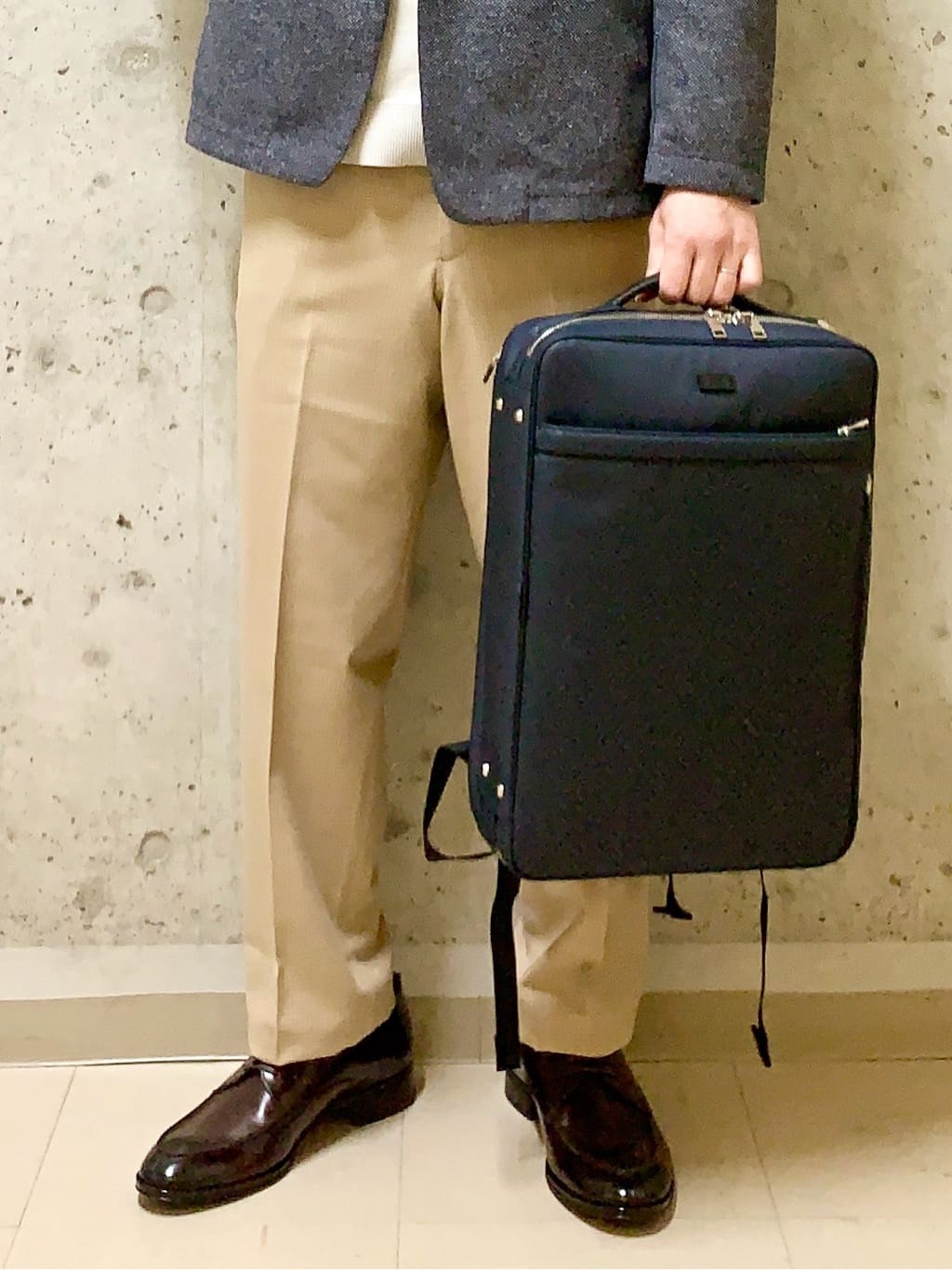 木村剛さんの「TAKEO KIKUCHI｜日本製 Uチップ ドレスシューズ」を使ったコーディネート