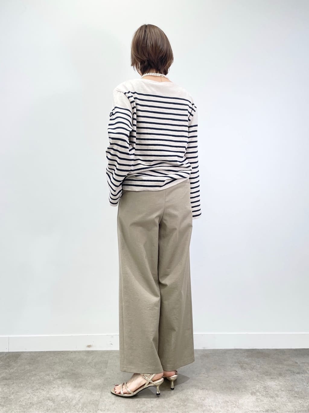 KAYOさんの「UNTITLED｜◆【BLANC basque】バスクボーダー&times;刺繍プルオーバー」を使ったコーディネート