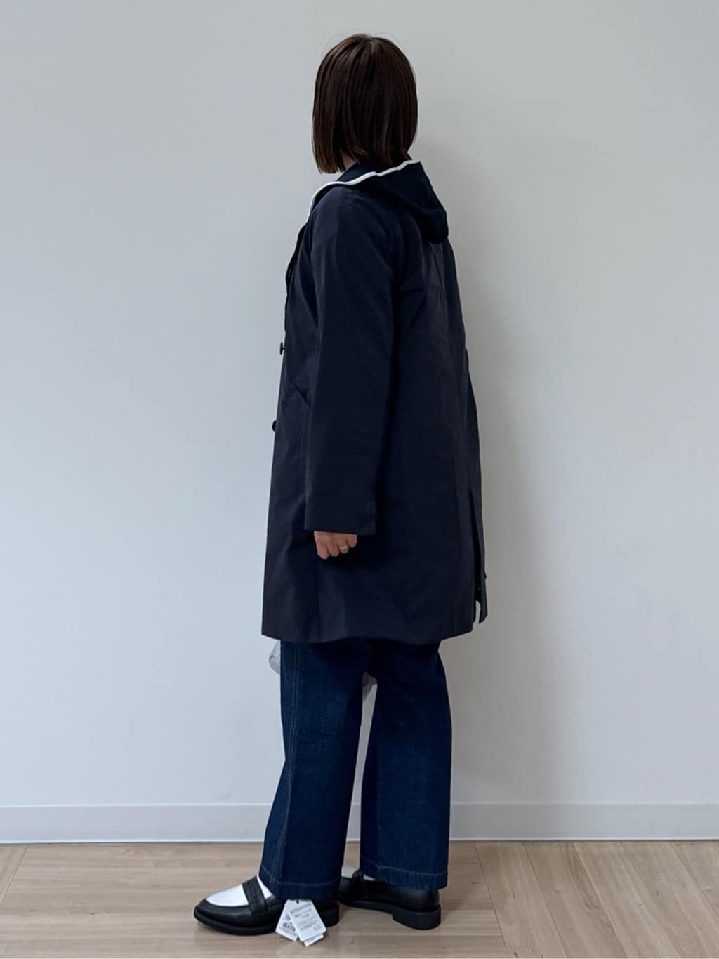 amiさんの「Reflect｜◆【手洗い可／軽い着心地】ストレッチPコート」を使ったコーディネート