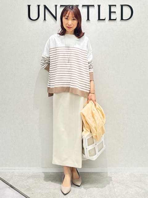 Miwaさんの「UNTITLED｜◆ビッグトップネックレス」を使ったコーディネート