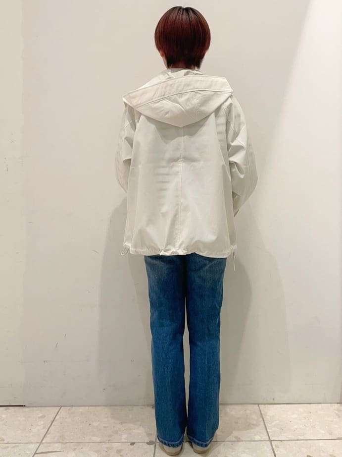 Marinさんの「OPAQUE.CLIP｜◆ボートネックニット／オーガニックコットン混【UV／洗濯機洗い可】」を使ったコーディネート