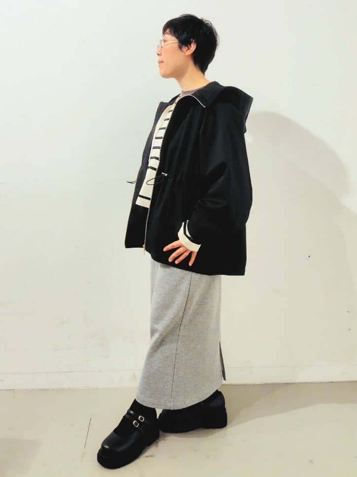 kodamaさんの「THE SHOP TK｜◆【撥水】ウエストドロストマウンテンパーカ」を使ったコーディネート