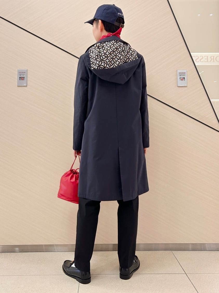 OCHIAIさんの「DRESSTERIOR｜シルケットコットン　ドットハンカチーフ」を使ったコーディネート